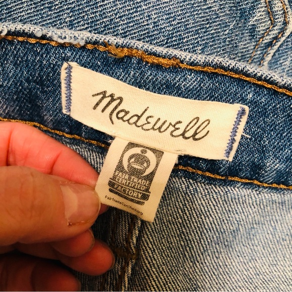 Madewell The High-Rise Slim Crop Boy Jean size 25 - Picture 4 of 9